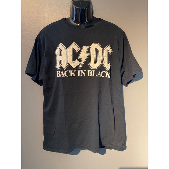 AC/DC | Shirts | Acdc Back In Black Tshirt | Poshmark